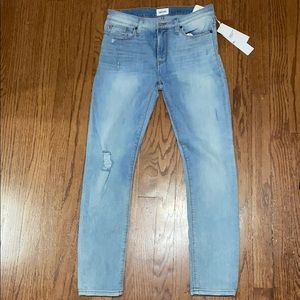 mid rise ankle natalie super skinny jeans HUDSON